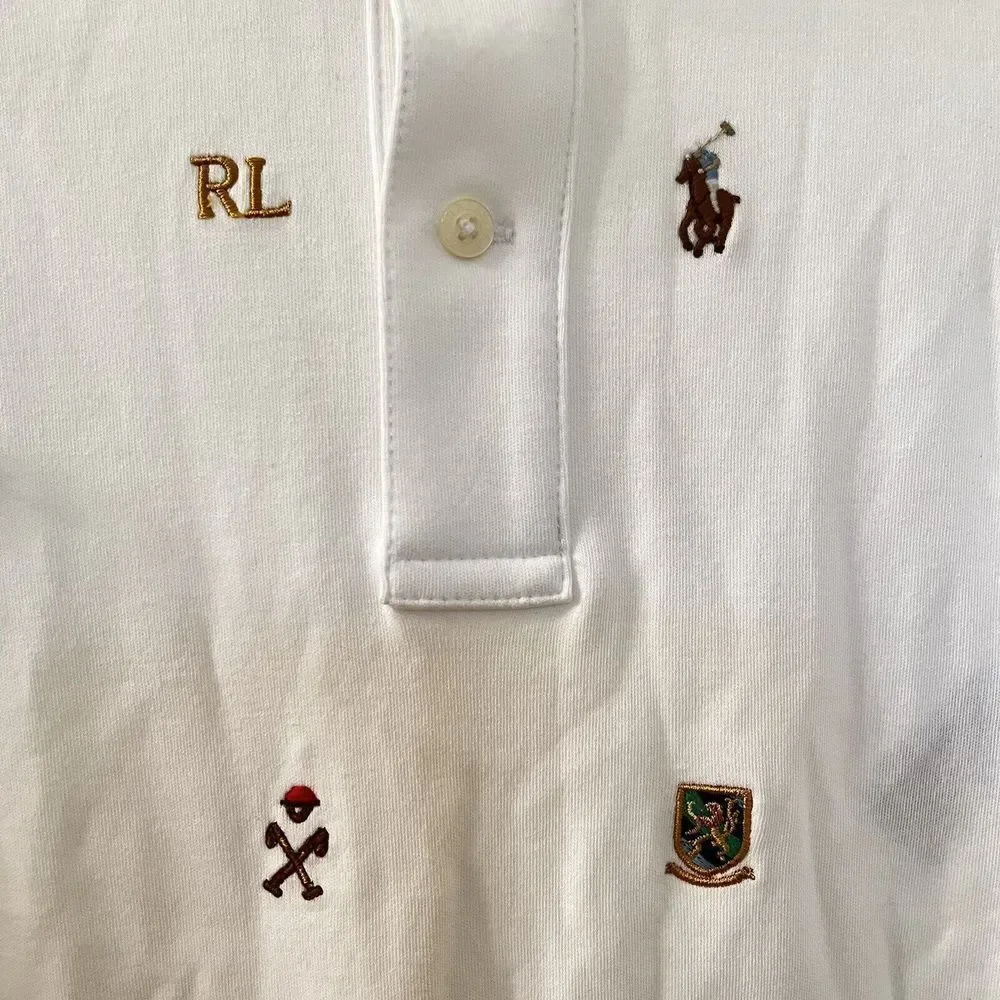 Ralph Lauren White Embroidered Schiffli Coverall Romper Boys Size 12 Months NWT